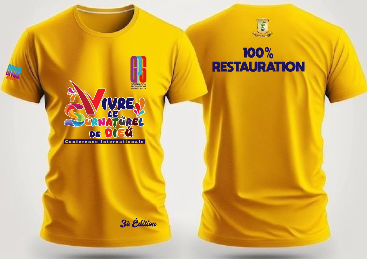 T-Shirt Officiel VLS 2026 (Jaune)